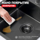 Кухонная мойка Raglo R700.5050.09 из нержавеющей стали в базу от 50см, графит