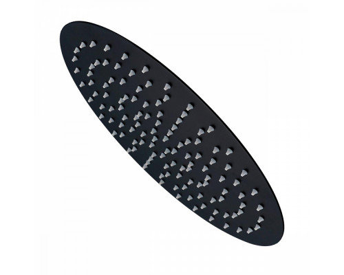 Лейка душевая верхняя Raglo R451.56.06 тропический душ ∅300мм нержавеющая сталь, черный