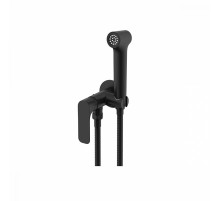 Смеситель Raglo R03.52.06 с гигиеническим душем встраиваемый , черный