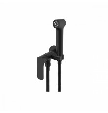 Смеситель Raglo R03.52.06 с гигиеническим душем встраиваемый , черный