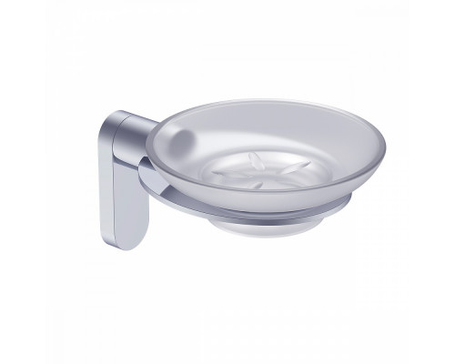 Мыльница Raglo R300.02 с держателем,хром