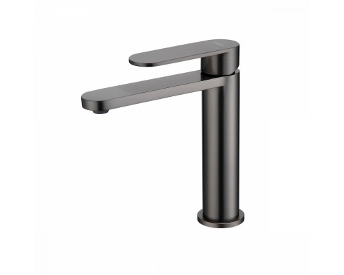 Смеситель Raglo R10.10.09 для раковины монолитный, графит