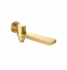 Встраиваемый наполнитель Raglo R473.75.03 для ванны и душа излив поворотный 21см с функцией переключения латунь, сатинзолотой