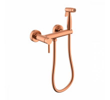 Смеситель Raglo R20.51.33 с гигиеническим душем настенный , матовая медь