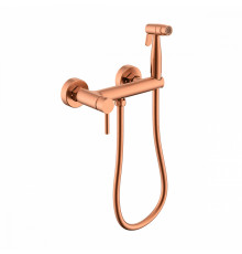 Смеситель Raglo R20.51.33 с гигиеническим душем настенный , матовая медь