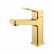 Смеситель Raglo R30.10.03 для раковины монолитный, сатин золотой