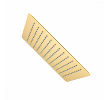 Лейка душевая верхняя Raglo R451.55.03 тропический душ 300*300мм нержавеющая сталь, Сатин золотой