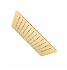 Лейка душевая верхняя Raglo R451.55.03 тропический душ 300*300мм нержавеющая сталь, Сатин золотой