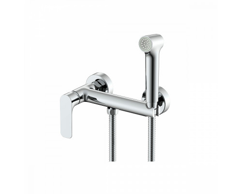 Смеситель Raglo R03.51 с гигиеническим душем настенный , хром
