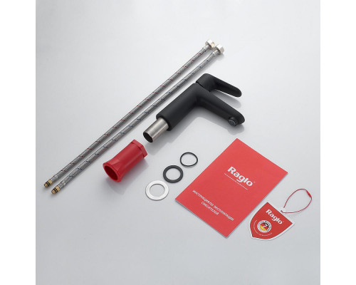 Смеситель Raglo R31.10.06 для раковины монолитный, черный