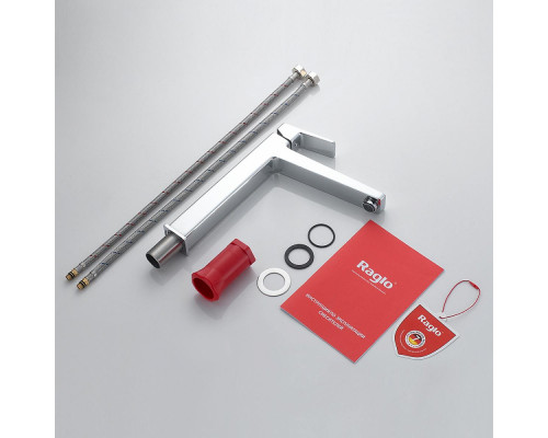 Смеситель Raglo R30.15 для раковины высокий монолитный, хром