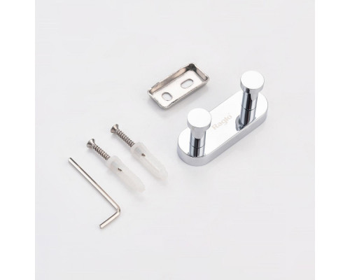 Крючок для полотенец Raglo R300.052 двойной,хром