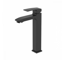 Смеситель Raglo R01.15.06 для раковины высокий монолитный, черный