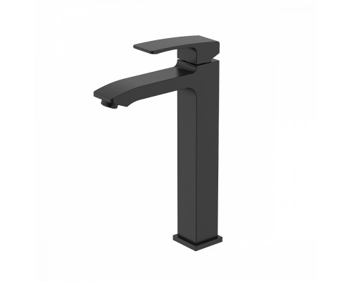 Смеситель Raglo R01.15.06 для раковины высокий монолитный, черный