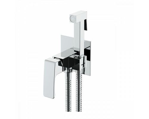 Смеситель Raglo R01.52 с гигиеническим душем встраиваемый , хром