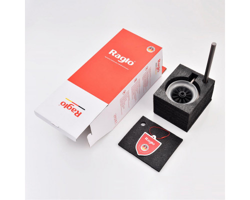 Ёршик для унитаза Raglo R300.10.09 с держателем,графит