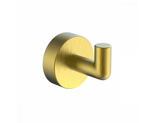 Крючок для полотенец Raglo R320.05.03 одинарный,сатин золотой