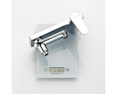 Смеситель Raglo R31.30 для ванны и душа настенный излив поворотный 15 см, хром