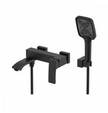 Смеситель Raglo R01.30.06 для ванны и душа настенный излив поворотный 15 см, черный