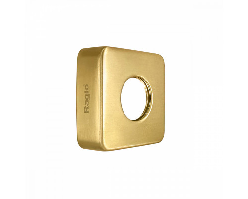 Отражатель (1 шт) для смесителя Raglo R599.07.03 квадратный, сатинзолотой