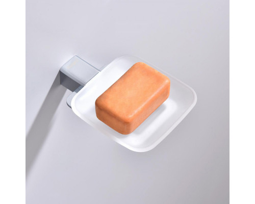 Мыльница Raglo R301.02 с держателем,хром