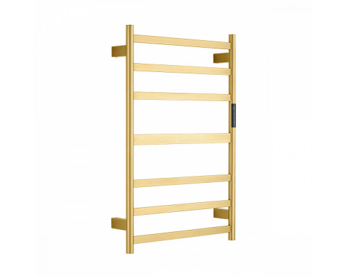 Полотенцесушитель электрический RAGLO R350.06.03 настенный сенсорный с терморегулятором , сатин золотой