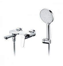 Смеситель Raglo R31.30 для ванны и душа настенный излив поворотный 15 см, хром