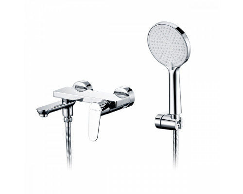 Смеситель Raglo R31.30 для ванны и душа настенный излив поворотный 15 см, хром