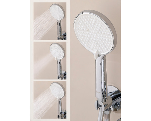 Смеситель Raglo R20.32 для ванны и душа встраиваемый излив монолитный 20 см, хром