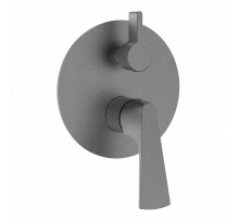 Смеситель Raglo R07.273.09 для ванны и душа встраиваемый на 3 режима, графит