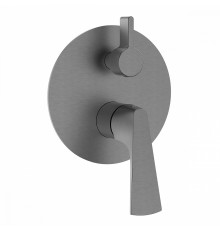 Смеситель Raglo R07.273.09 для ванны и душа встраиваемый на 3 режима, графит
