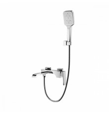 Смеситель Raglo R02.30 для ванны и душа настенный излив поворотный 15 см, хром