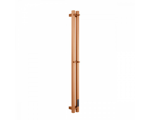 Полотенцесушитель электрический RAGLO R350.12.33 настенный сенсорный узкий с терморегулятором , матовая медь