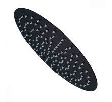 Лейка душевая верхняя Raglo R451.56.06 тропический душ ∅300мм нержавеющая сталь, черный