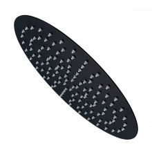 Лейка душевая верхняя Raglo R451.56.06 тропический душ ∅300мм нержавеющая сталь, черный