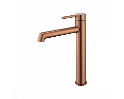 Смеситель Raglo R20.15.33 для раковины высокий монолитный, матовая медь