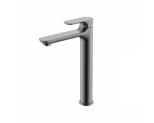 Смеситель Raglo R03.15.09 для раковины высокий монолитный, графит