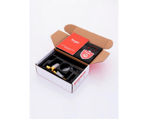 Смеситель Raglo R07.11.33 для раковины встраиваемый монолитный, матовая медь