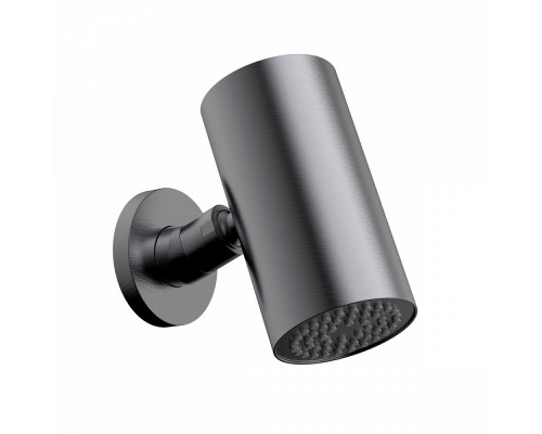 Лейка верхняя Raglo R452.07.09 для душа ∅80мм 1 режим круглая нержавеющая сталь, графит