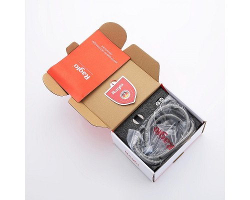 Смеситель Raglo R10.52.09 с гигиеническим душем встраиваемый , графит