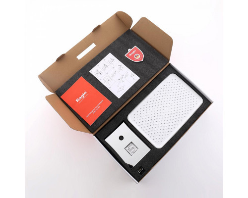 Душевая система Raglo R01.27 для ванны и душа встраиваемая на 3 режима излив поворотный 20 см, хром