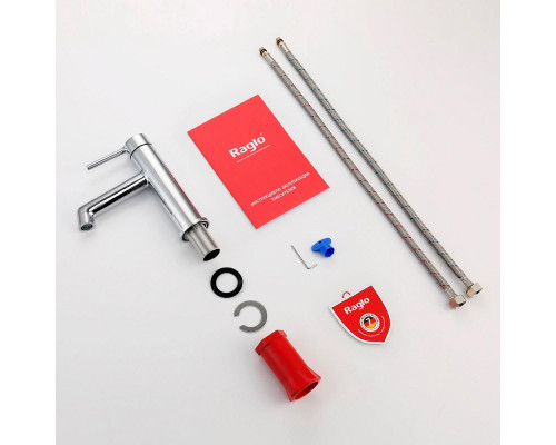 Смеситель Raglo R20.10 для раковины монолитный, хром