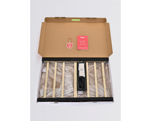 Полотенцесушитель электрический RAGLO R350.06.03 настенный сенсорный с терморегулятором , сатин золотой