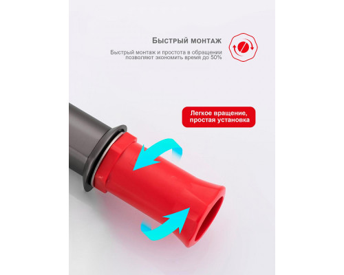 Смеситель Raglo R07.10.09 для раковины монолитный, графит