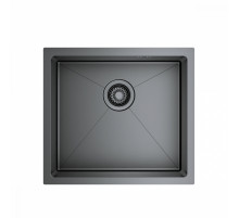 Кухонная мойка Raglo R703.5044 из нержавеющей стали в базу от 60см, графит