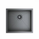 Кухонная мойка Raglo R703.5044 из нержавеющей стали в базу от 60см, графит