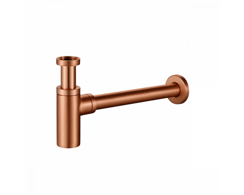 Сифон для раковины Raglo R600.20.33 бутылочный, латунь, матовая медь