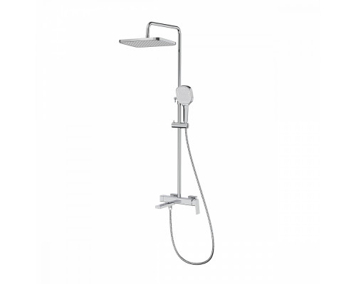 Душевая система Raglo R30.24 для ванны и душа излив поворотный 15 см, хром