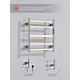 Полотенцесушитель электрический RAGLO R350.01.05 настенный сенсорный с терморегулятором , сатин