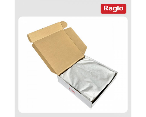 Лейка душевая верхняя Raglo R451.56.03 тропический душ ∅300мм нержавеющая сталь, Сатин золотой